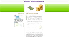 Desktop Screenshot of guldpris.info